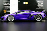 AutoArt Lamborghini 2018 Aventador SVJ Purple 1:18 – Modello da collezione in pressofuso