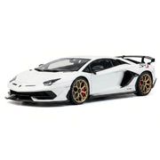 AutoArt Lamborghini 2018 Aventador SVJ bianco 1:18 – modellino auto da collezione in metallo pressofuso