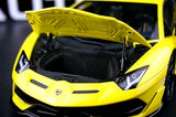 AutoArt Lamborghini 2018 Aventador SVJ Yellow 1:18 – Modello Pressofuso da collezione