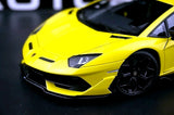 AutoArt Lamborghini 2018 Aventador SVJ Yellow 1:18 – Modello Pressofuso da collezione