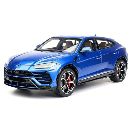 AutoArt Lamborghini 2018 Urus بلو 1:18 – نموذج معدني قابل للجمع من القالب المصبوب