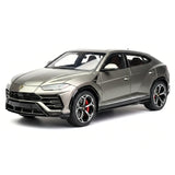 AutoArt Lamborghini 2018 Urus رمادي 1:18 – نموذج معدني قابل للجمع من القالب المصبوب