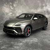 AutoArt Lamborghini 2018 Urus رمادي 1:18 – نموذج معدني قابل للجمع من القالب المصبوب