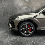 AutoArt Lamborghini 2018 Urus رمادي 1:18 – نموذج معدني قابل للجمع من القالب المصبوب
