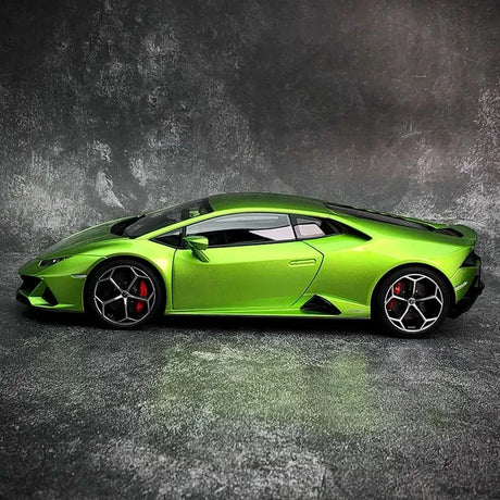 AutoArt Lamborghini 2019 هوراكان EVO جرين 1:18 – نموذج معدني قابل للجمع من القالب المصبوب