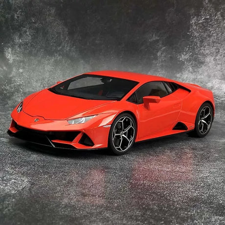 AutoArt Lamborghini 2019 هوراكان EVO أورانج 1:18 – نموذج معدني قابل للجمع من القالب المصبوب