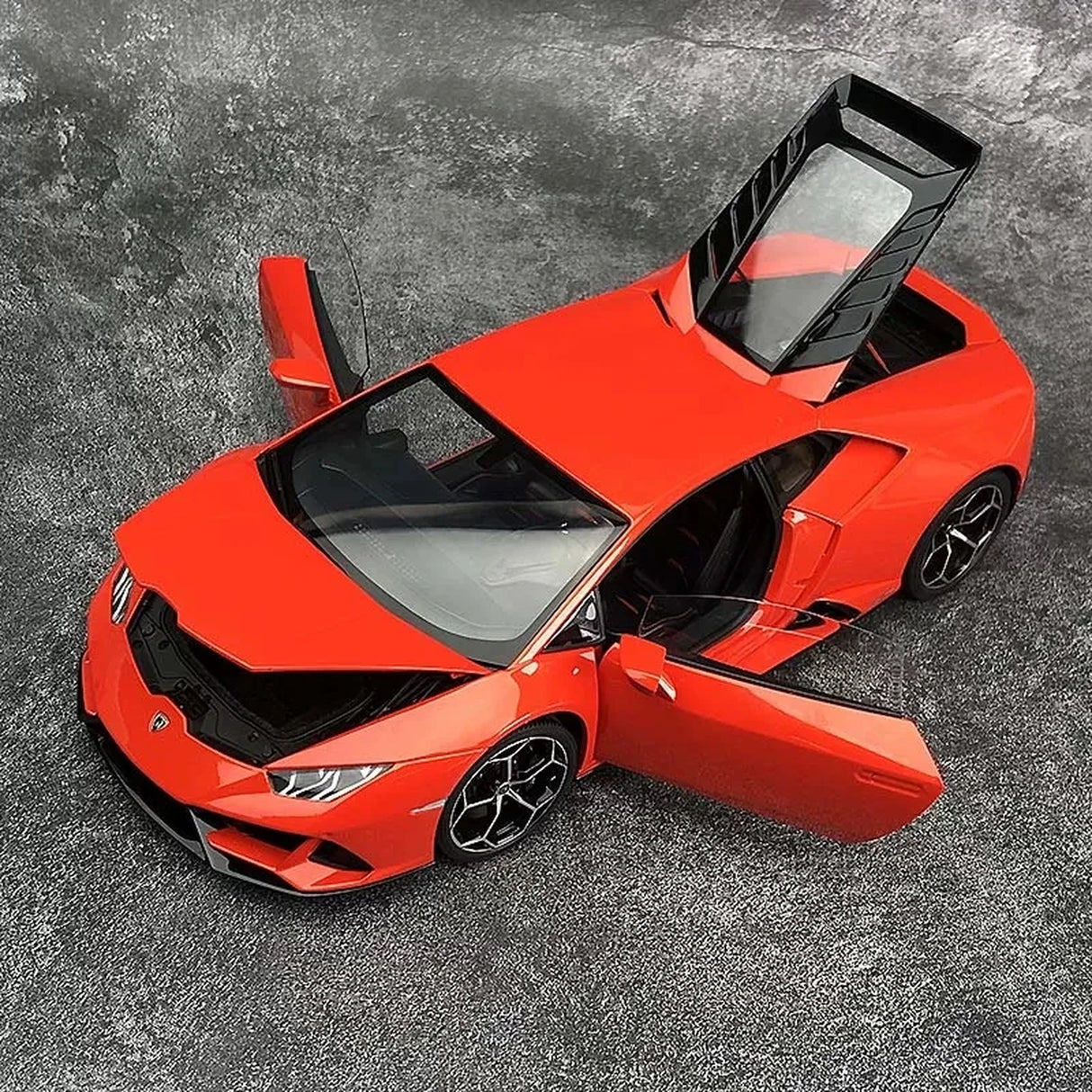 AutoArt Lamborghini 2019 Huracan EVO Orange 1:18 – Sammelobjekt aus Druckguss