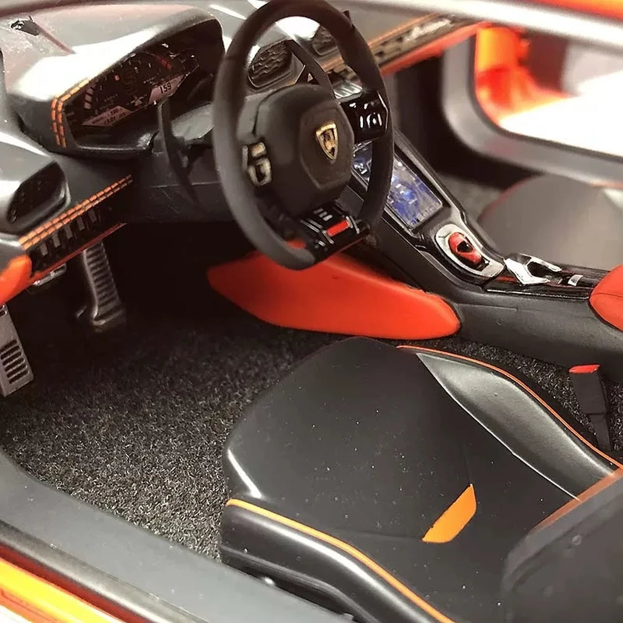 AutoArt Lamborghini 2019 Huracan EVO Orange 1:18 – Sammelobjekt aus Druckguss