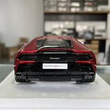 AutoArt Lamborghini 2019 هوراكان EVO ريد 1:18 – نموذج معدني قابل للجمع من القالب المصبوب
