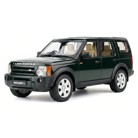AutoArt Land Rover 2004 ديسكفري 3 جرين 1:18 – نموذج معدني قابل للجمع من القالب المصبوب