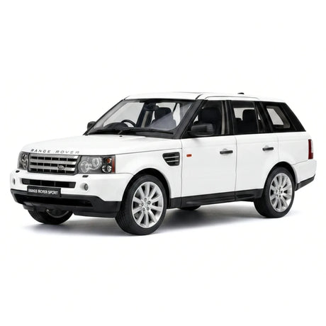 AutoArt Land Rover 2005 Range Rover سبورت وايت 1:18 – نموذج معدني قابل للجمع مصبوب.