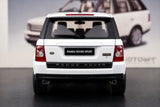 AutoArt Land Rover 2005 Range Rover سبورت وايت 1:18 – نموذج معدني قابل للجمع مصبوب.