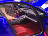AutoArt Lexus 2010 LFA بلو 1:18 – نموذج معدني قابل للجمع من القالب المصبوب