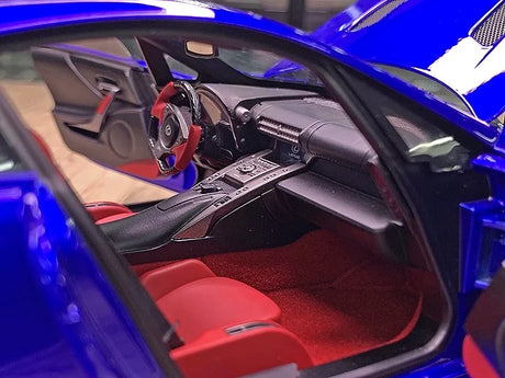 AutoArt Lexus 2010 LFA بلو 1:18 – نموذج معدني قابل للجمع من القالب المصبوب