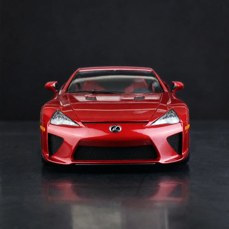 AutoArt Lexus 2010 LFA بورغوندي 1:18 – نموذج معدني قابل للجمع مصبوب.