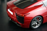 AutoArt Lexus 2010 LFA Burgundy 1:18 – Collectible Diecast Model Die-Cast
