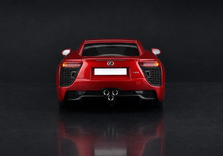 AutoArt Lexus 2010 LFA بورغوندي 1:18 – نموذج معدني قابل للجمع مصبوب.