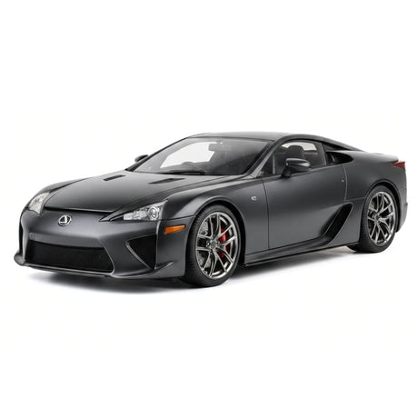 AutoArt Lexus 2010 LFA الأسود غير اللامع 1:18 – نموذج معدني قابل للجمع من القالب المصبوب