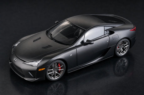 AutoArt Lexus 2010 LFA الأسود غير اللامع 1:18 – نموذج معدني قابل للجمع من القالب المصبوب
