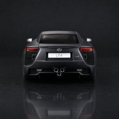 AutoArt Lexus 2010 LFA الأسود غير اللامع 1:18 – نموذج معدني قابل للجمع من القالب المصبوب