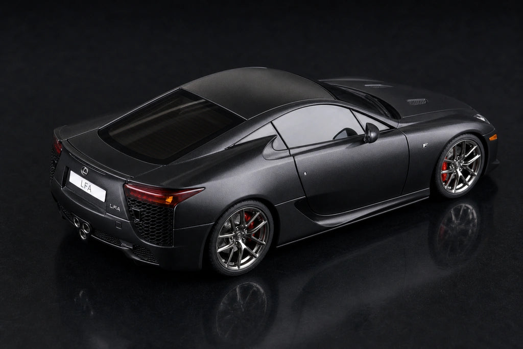 AutoArt Lexus 2010 LFA Matte Black 1:18 – Modello da collezione pressofuso
