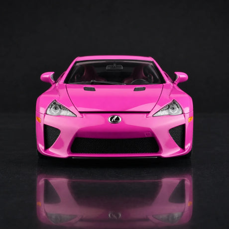 AutoArt Lexus 2010 LFA بينك 1:18 – نموذج معدني قابل للجمع من القالب المصبوب