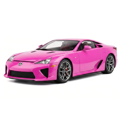 AutoArt Lexus 2010 LFA بينك 1:18 – نموذج معدني قابل للجمع من القالب المصبوب