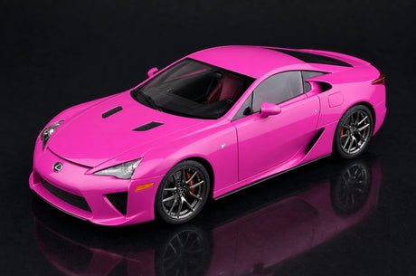 AutoArt Lexus 2010 LFA بينك 1:18 – نموذج معدني قابل للجمع من القالب المصبوب