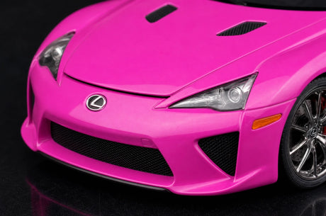AutoArt Lexus 2010 LFA بينك 1:18 – نموذج معدني قابل للجمع من القالب المصبوب