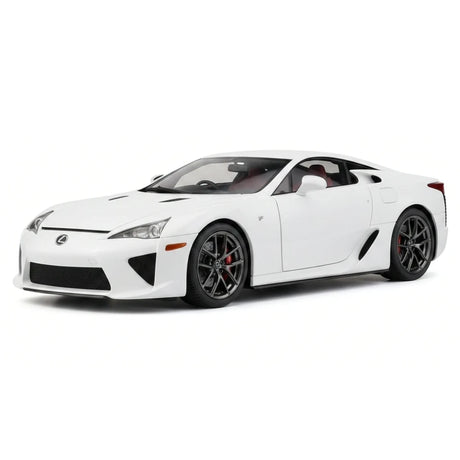 AutoArt Lexus 2010 LFA وايت 1:18 – نموذج معدني قابل للجمع مصبوب.