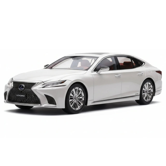 [AutoArt] 1:18 Lexus 2017 LS 500h vit modellbil Die-Cast