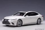 [AutoArt] 1:18 Lexus 2017 LS 500h vit modellbil Die-Cast