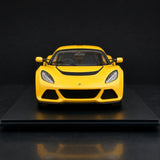 AutoArt Lotus 2006 Exige S Yellow 1:18 – نموذج معدني قابل للجمع من القالب المصبوب
