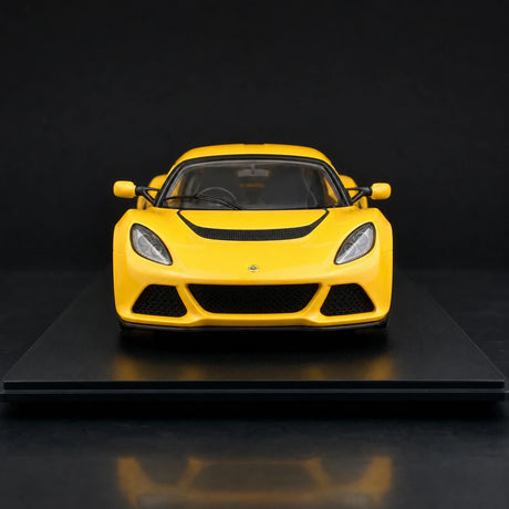 AutoArt Lotus 2006 Exige S Yellow 1:18 – نموذج معدني قابل للجمع من القالب المصبوب