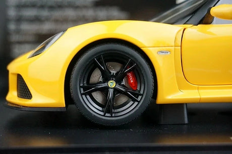 AutoArt Lotus 2006 Exige S Yellow 1:18 – نموذج معدني قابل للجمع من القالب المصبوب