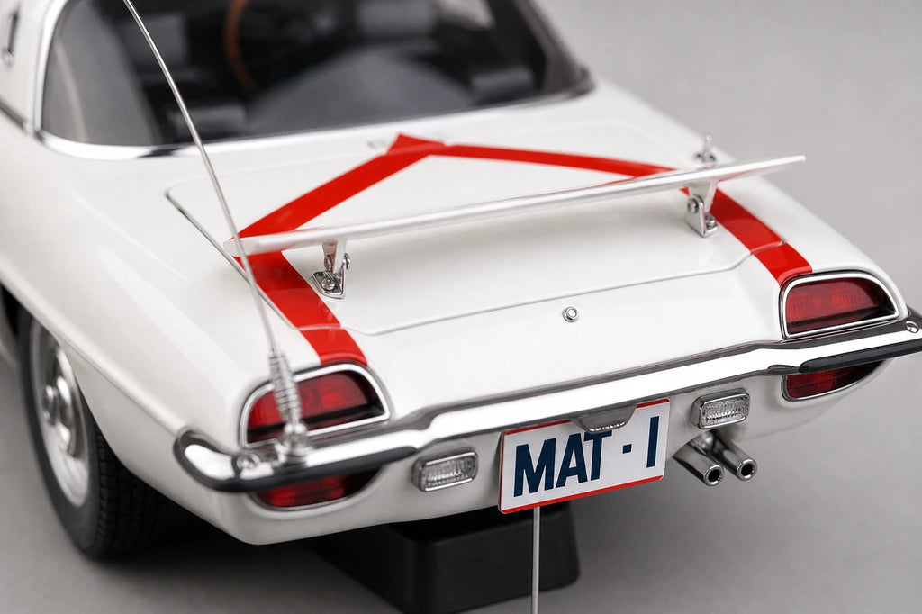 AutoArt Mazda 1971 Cosmo Sport Ultraman MAT Vehicle 1:18 – Collectible Diecast Model Die-Cast