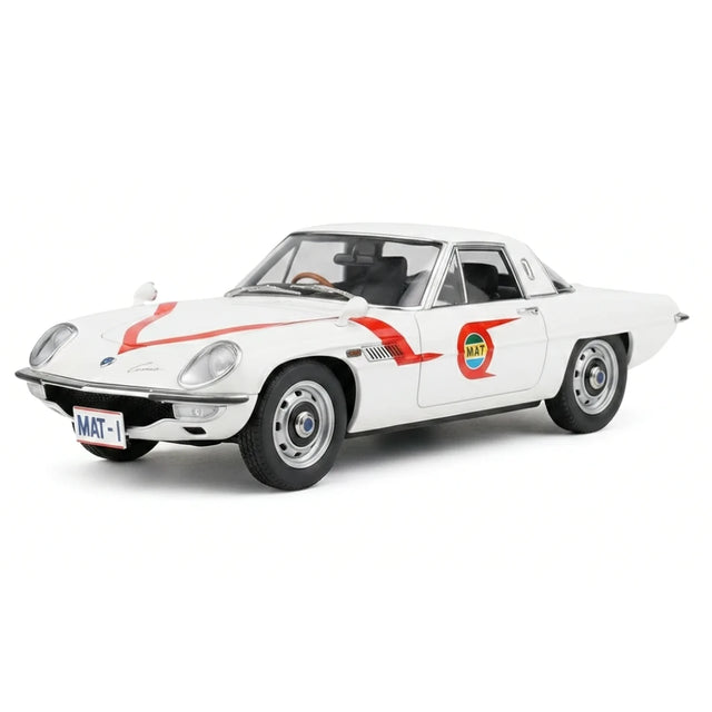 AutoArt Mazda 1971 Cosmo Sport Ultraman MAT Vehicle 1:18 – Collectible Diecast Model Die-Cast