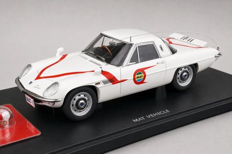 AutoArt Mazda 1971 Cosmo Sport Ultraman MAT Vehicle 1:18 – pressgjuten samlarmodell