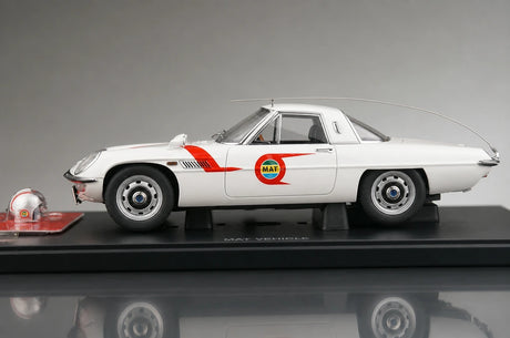 AutoArt Mazda 1971 Cosmo Sport Ultraman MAT Vehicle 1:18 – pressgjuten samlarmodell