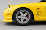 AutoArt Mazda 1992 RX-7 FD3S Initial D Yellow 1:18 – Modello da collezione in pressofuso