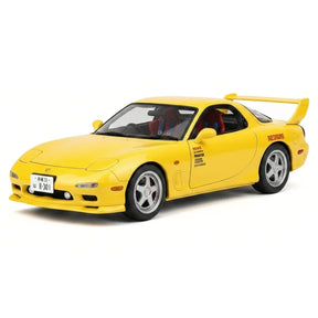 AutoArt Mazda 1992 RX-7 FD3S Initial D Yellow 1:18 – Modello da collezione in pressofuso