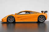 AutoArt McLaren 1995 F1 GTR LM بابايا أورانج 1:18 – نموذج معدني قابل للجمع من القالب المصبوب
