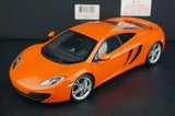 AutoArt McLaren 2011 MP4-12C أورانج 1:18 – نموذج معدني قابل للجمع مصبوب.