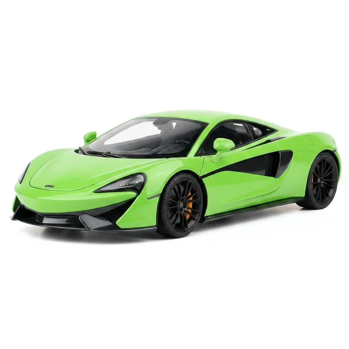 AutoArt McLaren 2015 570S Green 1:18 – نموذج معدني قابل للجمع من القالب المصبوب