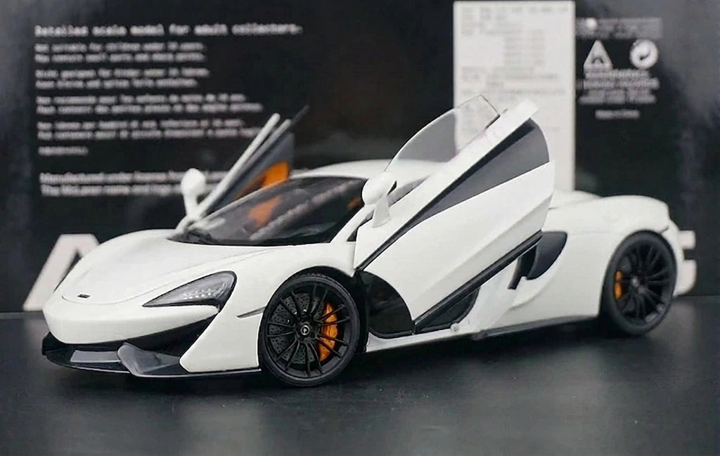 AutoArt McLaren 2015 570S White 1:18 – Modello da collezione in metallo pressofuso