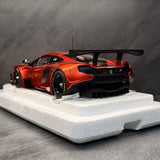 AutoArt McLaren 2015 650S GT3 Volcano Orange 1:18 – نموذج معدني قابل للجمع مصبوب.