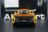 AutoArt McLaren 2015 675LT أورانج 1:18 – نموذج معدني قابل للجمع مصبوب.