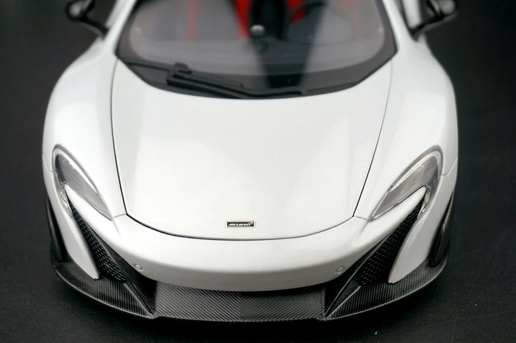 AutoArt McLaren 2015 675LT White 1:18 – Modello da collezione in pressofuso