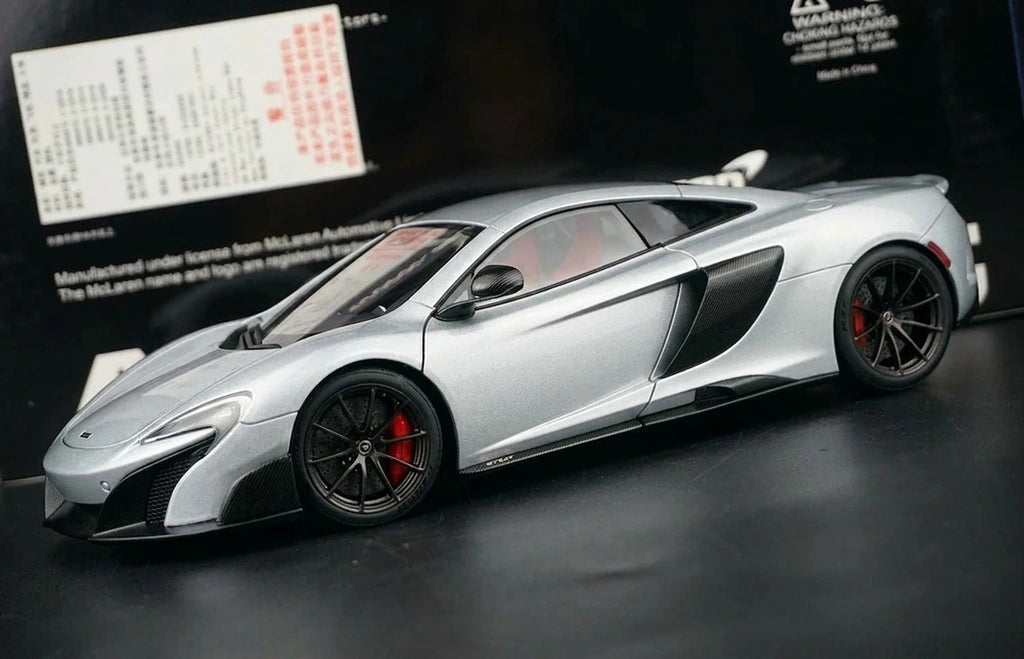 AutoArt McLaren 2015 675LT White 1:18 – Modello da collezione in pressofuso