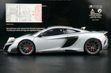 AutoArt McLaren 2015 675LT White 1:18 – Modello da collezione in pressofuso